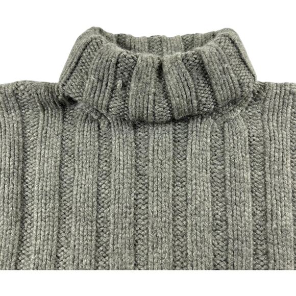 100% CASHMERE - HAND KNIT - Polo by Ralph Lauren - Men's Sweater Gray - Size: M - Picture 4 of 12